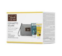 Fiocchi di Riso - COFANETTO SOLARE - Kit specifico per proteggere dal sole e idratare la cute fin dalla nascita, con pochette. - IDEE REGALO