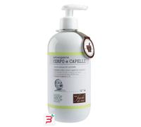 Fiocchi di Riso Detergente Corpo e Capelli Talco - Detergenza neonati - 6 flaconi da 400 ml