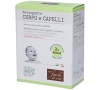 Fiocchi Di Riso Detergente Corpo/Capelli Talco 400 Ml Bipacco 1 St
