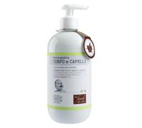 Fiocchi di riso Detergente Corpo E Cappelli Con Estratti Di Riso, Malva Biologico E Talco Non Talco 400 ml - Gel doccia