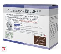 Fiocchi di Riso - Olio Shampoo EMUGEN - 45ml - CROSTA LATTEA - Ideale per detergere in presenza di crosta lattea rispettando la fisiologia del cuoio capelluto. Pack riciclato