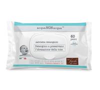 Fiocchi di Riso - SALVIETTE Acqua NON Acqua - 60pz con placchetta - CAMBIO PANNOLINO - Detergono e preservano l'idratazione della cute donando sollievo alla pelle arrossata.