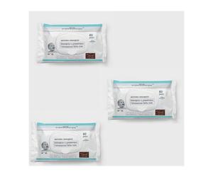 Fiocchi di Riso Salviette Acqua non Acqua con Profumazione Offerta 3 Confezioni da 60 pezzi (3x60)