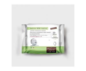 Fiocchi di Riso Salviette Talco no Talco Offerta 3 Confezioni da 20pz (3x20)