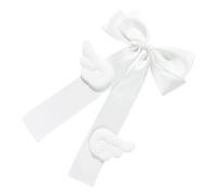 Fiocchi per capelli ad ala dolce forcina per coda di cavallo supporto cuore strass clip per capelli fiocchi per capelli per le donne