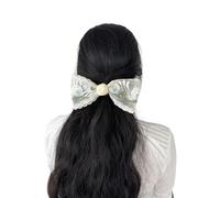 Fiocchi per capelli con fiore Fermaglio per capelli ricamato Fiocco cinese Clip per capelli da donna Supporto per capelli antiscivolo Fermagli per capelli Strumento per capelli Bowknot