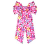 Fiocchi per capelli da donna per San Valentino con cuore per conversazione, fermagli per capelli gioiello XOXO LOVE nastri per capelli fermagli per capelli rossi e rosa fiocchi per San Valentino