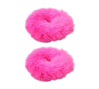 Fiocchi Per Capelli In Pelle | Set Di 2 Elastico In Pelle Sintetica | Per Capelli | Chouchou Fourrure | Elastici Capelli Pelliccia | Elastico In Pelle | 2 Coleters Pra l Plo In Piede