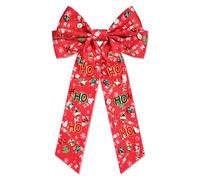 Fiocchi per capelli natalizi da donna, fiocco natalizio con renna e albero, fermagli per capelli in raso rosso verde fiocchi per capelli per vacanze invernali, accessori natalizi per costumi,