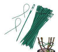 Fiocchi per piante da giardino,Fiocchi per piante da giardino - Fiocchi da giardino Fiocchi rotanti per piante,Legami da giardinaggio regolabili, legami di supporto per piante, legami rotanti per