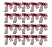 Fiocchi per Sedie in Organza, Fiocco per Sedia in Organza da Legare, Rosso Vino