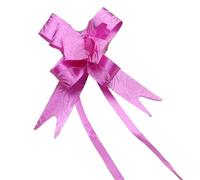 Fiocchi Self Pull Nastro Fiocco da tirare 10/20/50/100 pezzi Mini confezione regalo for feste di compleanno Festa della mamma Halloween Natale Decorazione for matrimoni(Mini rose-Rose Red,20PCS)