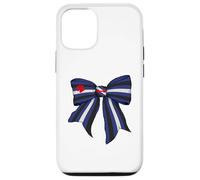 Fiocco a forma di civetta con bandiera Puppy Paw Pride per bambina Custodia per iPhone 12/12 Pro