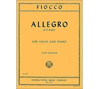 Fiocco: Allegro in G Major - Violin