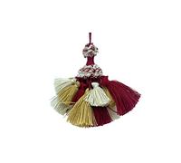 Fiocco Arredo Ballerina Grosso Chiave Nappina Pon Pon Nappa 20x10 Cm