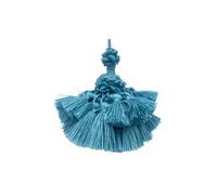 Fiocco Arredo Ballerina Grosso Chiave Nappina Pon Pon Nappa 20x10 Cm 41004