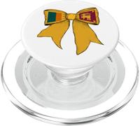 Fiocco con bandiera dello Sri Lanka Sri Lanka PopSockets PopGrip per MagSafe