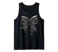 Fiocco Coquette Ragazza Modello Rose Rose Nere Canotta