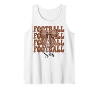 Fiocco da civetta Football Sis American Football Sister Girl Canotta