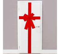 Fiocco decorativo per porta d'ingresso, grande fiocco decorativo per