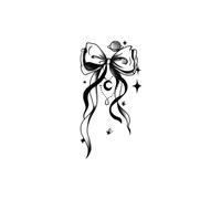 Fiocco di nastro adesivi semipermanenti per uomini e donne tatuaggi finti realistici durano 7-15 giorni impermeabile, antiriflesso atossici tatuaggi temporanei