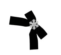 Fiocco di Neve Clip di Capelli Di Natale Forcina di Natale Dolce Forcina Di Natale Capelli Eleganti Per Mazzo