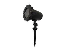 Fiocco di neve for esterni LED Proiettore di neve in movimento Lampada natalizia Proiezione di luce Rotante Fiocco di neve Lampade for atmosfera natalizia