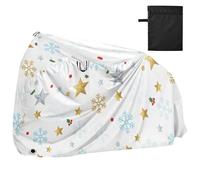 Fiocco di neve modello stella copertura per bici resistente ai raggi UV cyclette copertura bici accessori