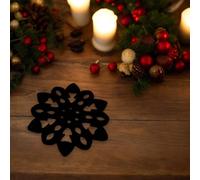 Fiocco di Neve Sottobicchiere Set - Lucido