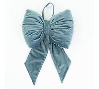 Fiocco Fuoriporta Natalizio in Velluto da Appendere Arredo Parete, Porta o Puntale Albero - Fiocco Natalizio Decorazione di Natale, 60x365 cm