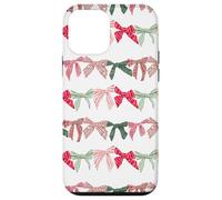 Fiocco Ghirlanda Natale Nastro Acquerello Fiocchi Papillon Coquette Custodia per iPhone 12 mini