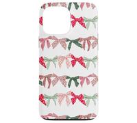 Fiocco Ghirlanda Natale Nastro Acquerello Fiocchi Papillon Coquette Custodia per iPhone 13 Pro Max