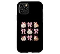 Fiocco in civetta con porcellino d'India per animali domestici, rosa, mamma Custodia per iPhone 11 Pro
