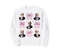 Fiocco in Civetta Rosa Charles Darwin Evolution Theory Girl Felpa
