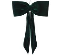 Fiocco in velluto albero di Natale e finestra ornamento da appendere in classico