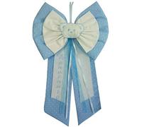 Fiocco Nascita Azzurro Fiocco da Ricamo Punto a Croce