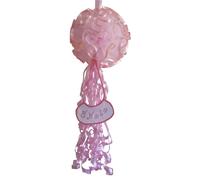 Fiocco Nascita Coccardona Sfera GRANDE Rosa(SUPER FESTA) VEDI IL NEGOZIO