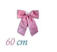 Fiocco nascita per bimbo bimba celeste azzurro rosa grande neonato 60CM esterno