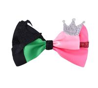 Fiocco per capelli a tema film per Halloween, cappello da strega glitterato, corona, fermagli per capelli per ragazze, accessorio per capelli per donne, cosplay, fiocco, clip per figlia sorella