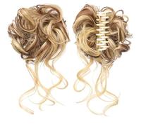Fiocco Per Capelli Capelli Capelli Chignon Sintetico Chignon Ricci Artiglio per Capelli Parrucca Cerchietto Estensioni dei capelli della coda di cavallo Parrucca da donna Bigné per capelli Fette per