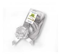 Fiocco Rapido Argento per decorazione da matrimonio e da 25° anniversario 30pz x