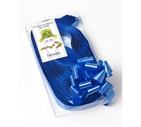 Fiocco Rapido Blu per decorazione da matrimonio e per laurea 30pz x 31mm