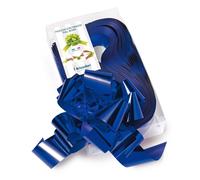 Fiocco Rapido Lucido Blu per nascita e per sposa 50 Pz 50 Mm