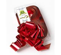 Fiocco Rapido Lucido Rosso per laurea e per pacchi di San Valentino 50 Pz 50 Mm