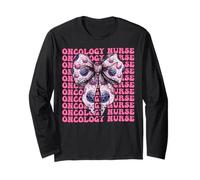 Fiocco rosa a forma di civetta per infermiera oncologica che allatta Maglia a Manica