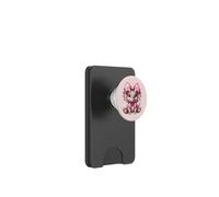 Fiocco rosa cocchettone triceratopo dinosauro ragazza PopSockets PopWallet per MagSafe