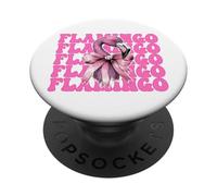Fiocco rosa fenicottero ragazza mamma coquette PopSockets PopGrip Adesivo