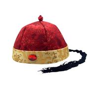 Fiocias Cappello Cinese Orientale per Feste, Cosplay, Carnevale, Fotografia, Dramma, Style F