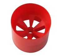 Fiocias Cup Accessorio per Pratica Putting Green Realizzato in Pp Resistente agli Agenti Atmosferici Utile Come Ricambio Cup da Campo Pratica Adatto, Rosso