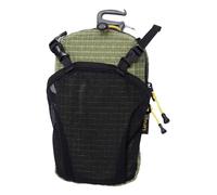 Fiocias Custodia Telefono Organizer Gadget Multifunzione Porta Telefono Tracolla Tasca Utility Nylon Resistente Appendibile per Escursioni Arrampicata Campegg, Verde Scuro